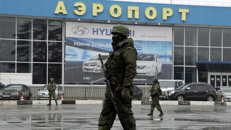 russian forces took de facto control of the strategically important crimea home to kremlin 039 s black sea fleet following the ouster on february 22 of ukraine 039 s pro moscow president viktor yanukovych photo afp file