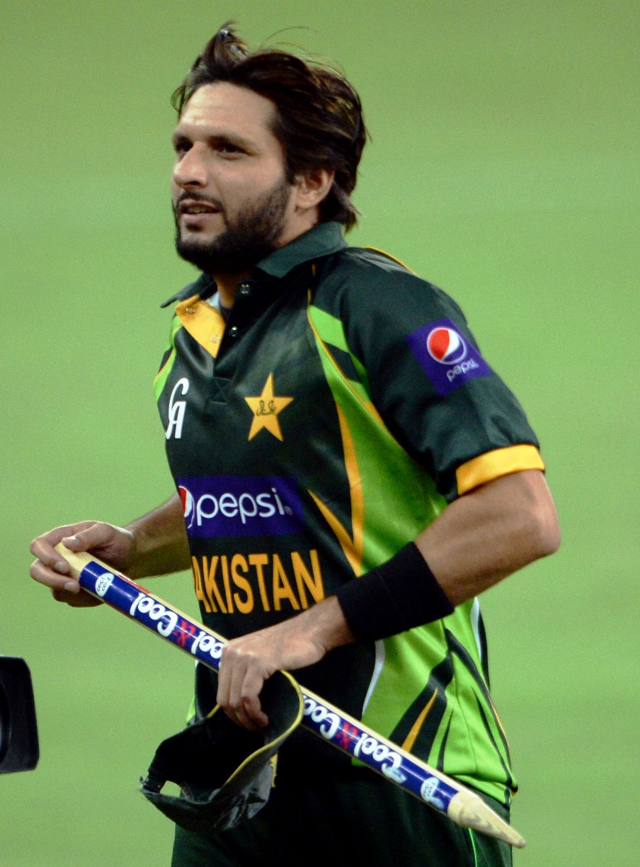 pakistan superstar shahid afridi photo afp