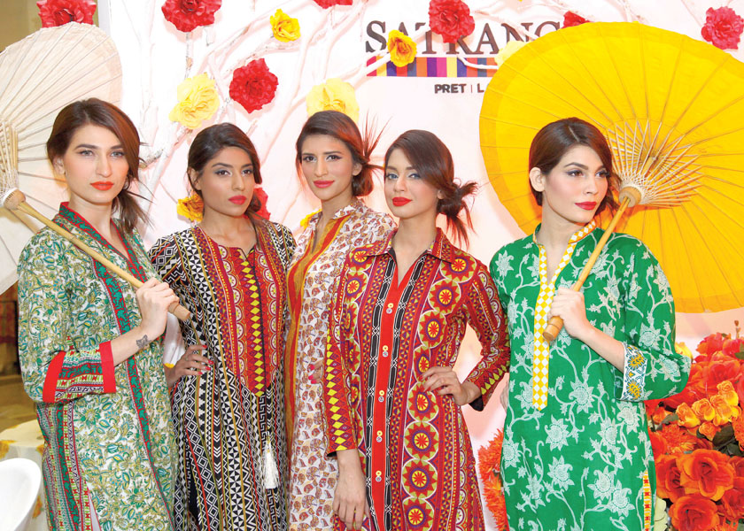 bonanza launches its latest pr t and lawn line for women photos publicity nadir firoz khan