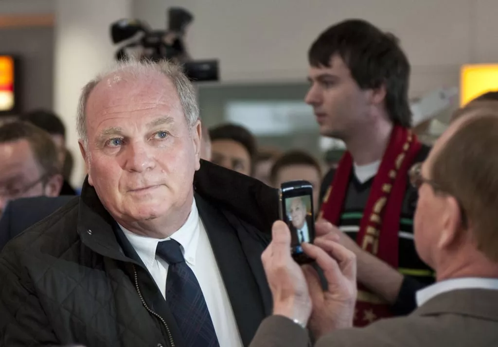 the 62 year old bavarian club president who also runs a flourishing sausage company was arrested and bailed almost a year ago photo afp file the 62 year old bavarian club president who also runs a flourishing sausage company was arrested and bailed almost a year ago photo afp file