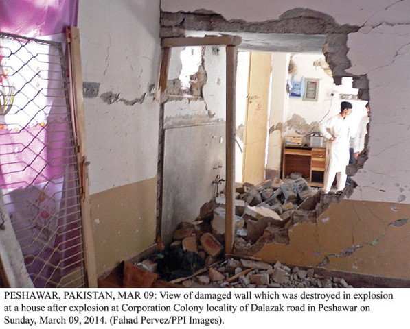 039 the device landed on the roof and exploded with a loud bang 039 said the officials photo express