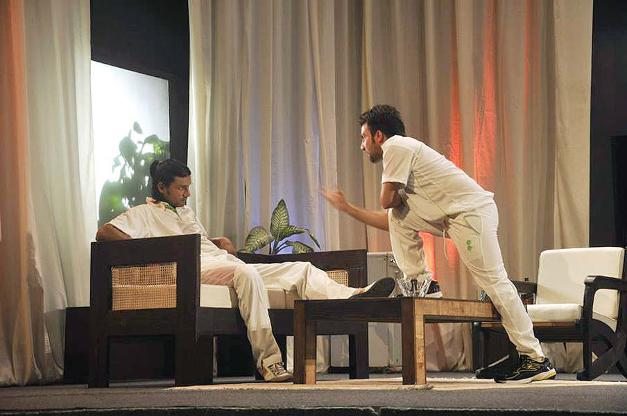 cricket mafia controversies politics and media this play had all the elements of a play that every pakistani can relate to and understand photos file