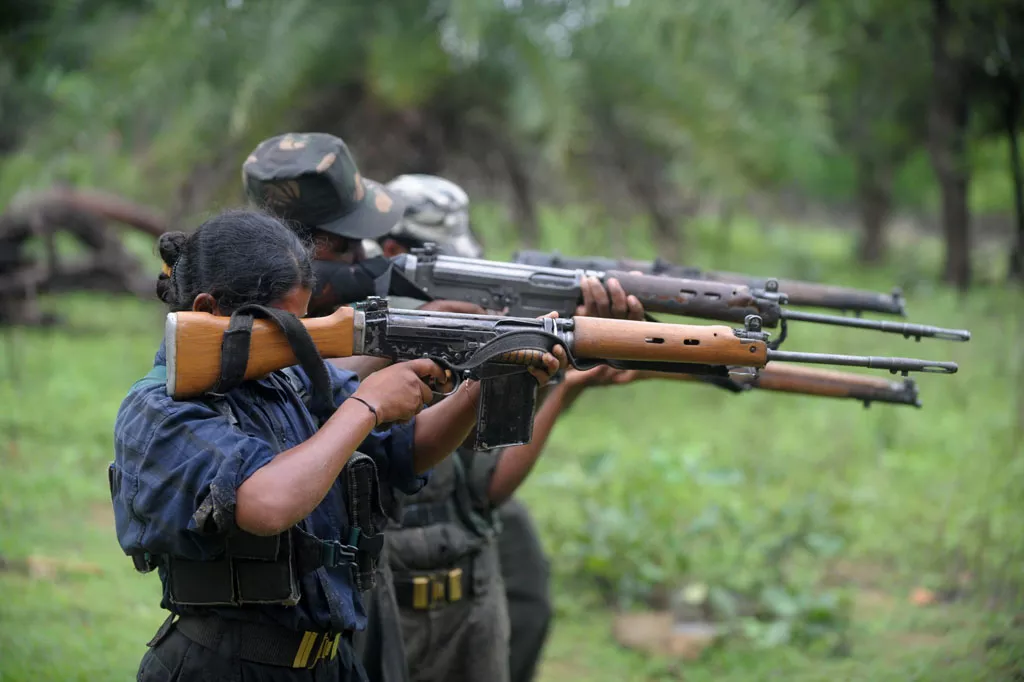 in this photograph taken on july 8 2012 indian maoists ready their weapons as they take part in a training camp in a forested area of bijapur district in the central indian state of chhattisgarh photo afp file in this photograph taken on july 8 2012 indian maoists ready their weapons as they take part in a training camp in a forested area of bijapur district in the central indian state of chhattisgarh photo afp file