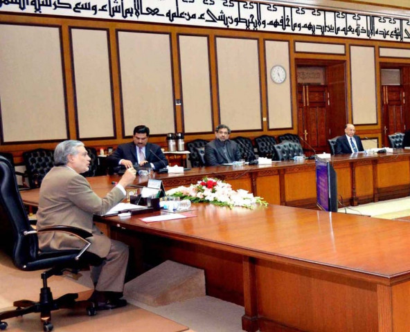 finance minister ishaq dar chairing the meeting of economic coordination committee in islamabad on march 11 2014 photo pid finance minister ishaq dar chairing the meeting of economic coordination committee in islamabad on march 11 2014 photo pid