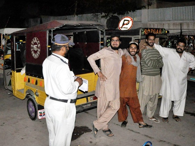 the traffic police starts a crackdown against these vehicles by calling them 039 12 seater rickshaws 039 even though no such vehicle exists in the entire metropolis photo online