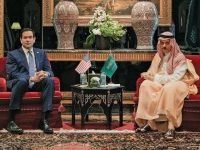 us secretary of state marco rubio meets saudi foreign minister faisal bin farhan al saud in manama bahrain photo reuters