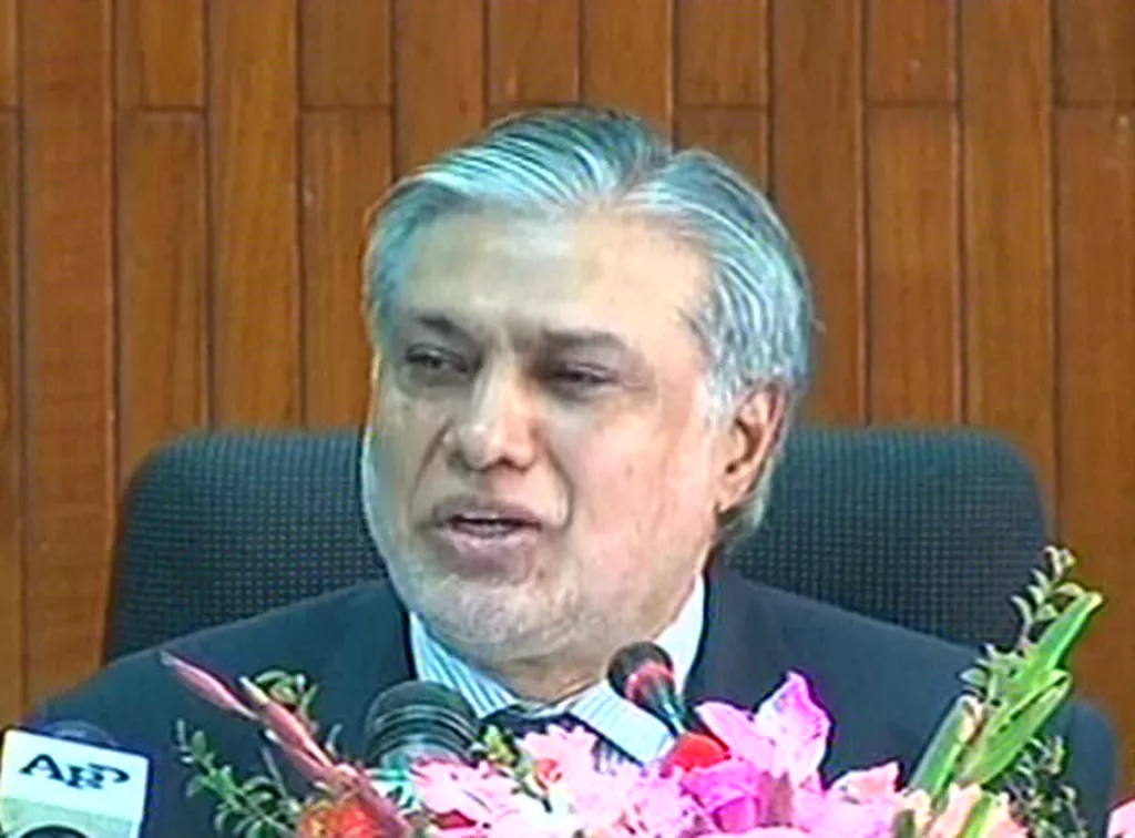 express news screengrab of finance minister ishaq dar express news screengrab of finance minister ishaq dar