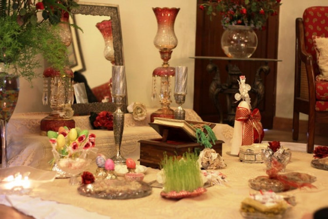 a combination of tradition and ritual graces the navroze table each year photo express a combination of tradition and ritual graces the navroze table each year photo express