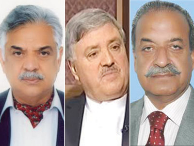race for k p s governorship maj r amir may upset jhagra s chances