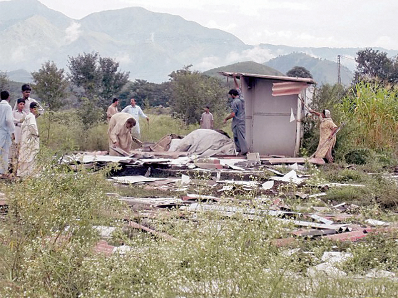 authorities in abbottabad have been carrying out a similar drive photo express