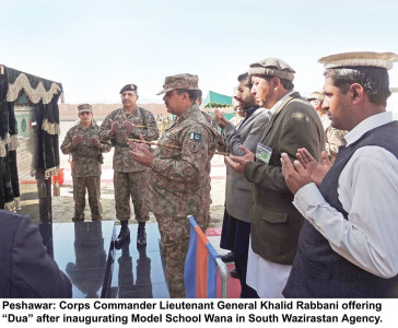 help from the troops wana model school opens