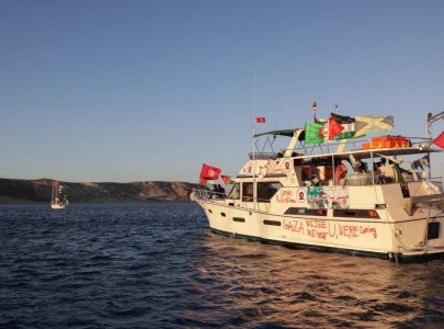 israel intercepts last gaza flotilla boat begins deportations