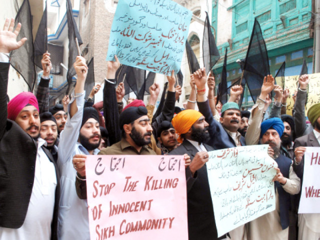 the rally began from gurdwara bhai singh inside dabgari gardens and moved towards mohallah jogan shah as the protesters chanted slogans photo express the rally began from gurdwara bhai singh inside dabgari gardens and moved towards mohallah jogan shah as the protesters chanted slogans photo express