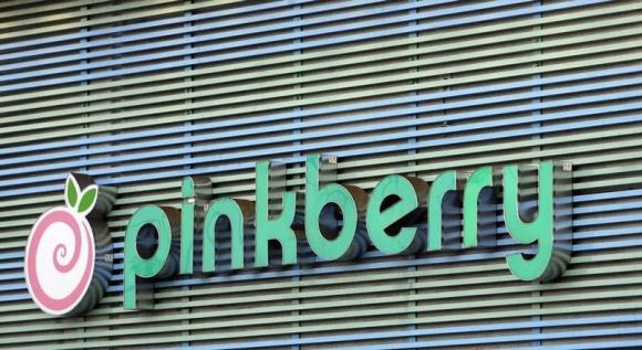 the pinkberry logo photo reuters file