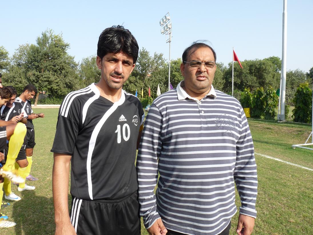 the seasoned footballer said his squad is training hard for the tournament and aims to score big among the country s top 12 teams photo courtesy footballpakistan com