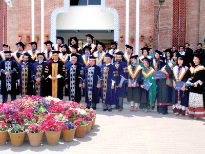 new beginnings 1 100 graduates of sukkur iba awarded degrees at its first convocation