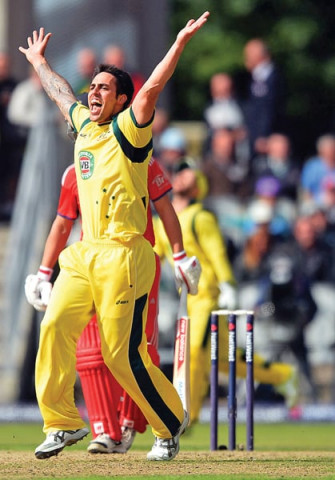 johnson was ruled out of the world t20 by an infected big toe in a blow to australia s hopes of snaring the only major international trophy that they have never won photo afp johnson was ruled out of the world t20 by an infected big toe in a blow to australia s hopes of snaring the only major international trophy that they have never won photo afp