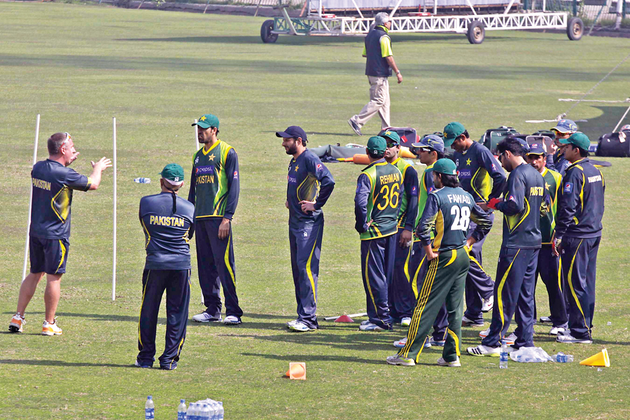 fountain s departure left the coaching panel with an onerous task on the field in the world t20 tournament photo shafiq malik