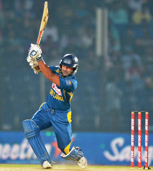 sangakkara 36 has played 50 twenty20 internationals for sri lanka hitting 1 311 runs at an average of 32 77 and a strike rate of 120 photo afp