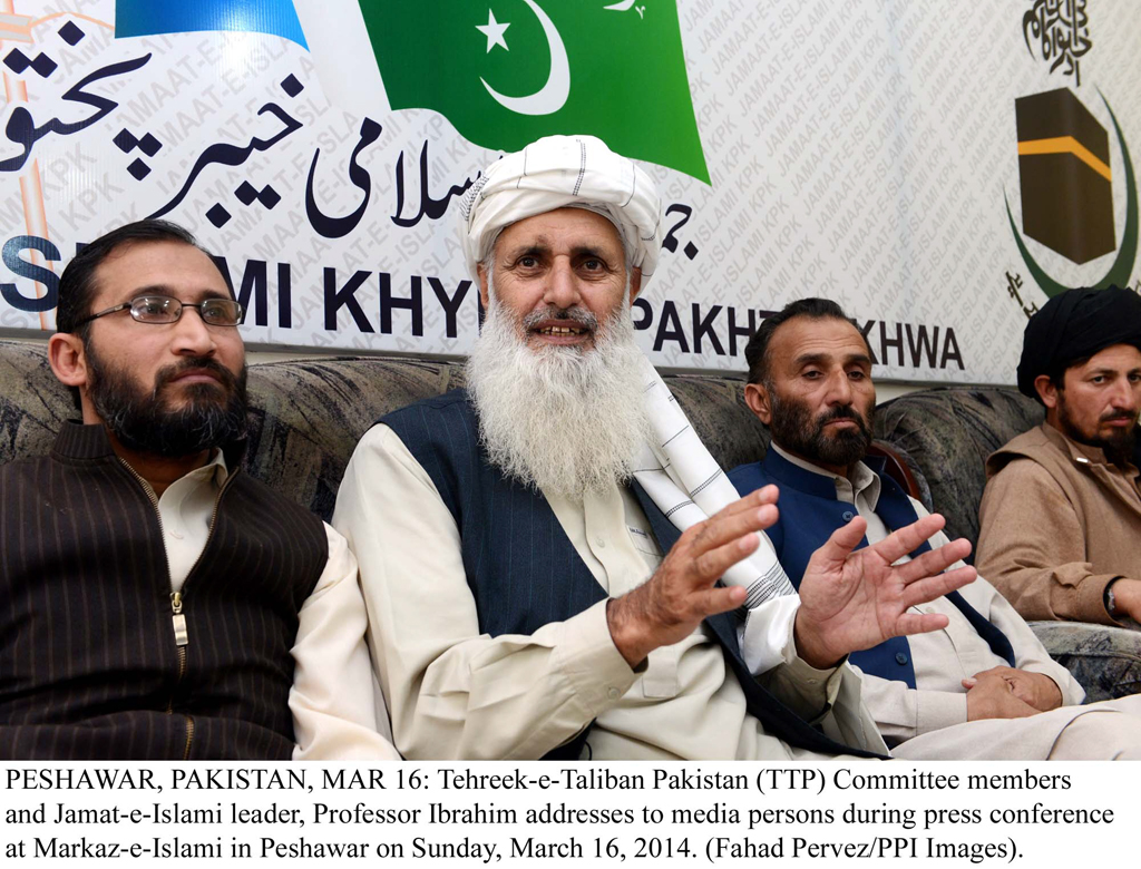 tehreek e taliban pakistan ttp intermediary professor mohammad ibrahim photo ppi
