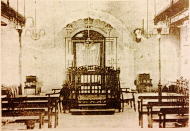 this photo of the interior of the magen shalom synagogue on nishtar road was provided by diana reuben to the book 039 sindh past glory present nostalgia 039 photo file this photo of the interior of the magen shalom synagogue on nishtar road was provided by diana reuben to the book 039 sindh past glory present nostalgia 039 photo file
