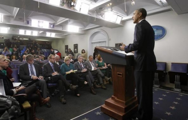 us president barack obama speaks to reporters about the crisis in ukraine from the briefing room of the white house in washington march 17 2014 photo reuters us president barack obama speaks to reporters about the crisis in ukraine from the briefing room of the white house in washington march 17 2014 photo reuters
