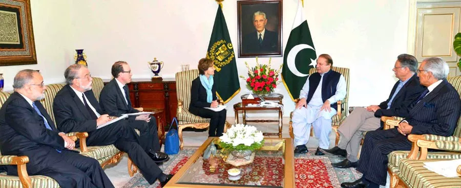the delegation of council for protection of journalists cpj headed by kati marton called on the prime minister at the prime minister house in islamabad on march 19 2014 photo pid the delegation of council for protection of journalists cpj headed by kati marton called on the prime minister at the prime minister house in islamabad on march 19 2014 photo pid