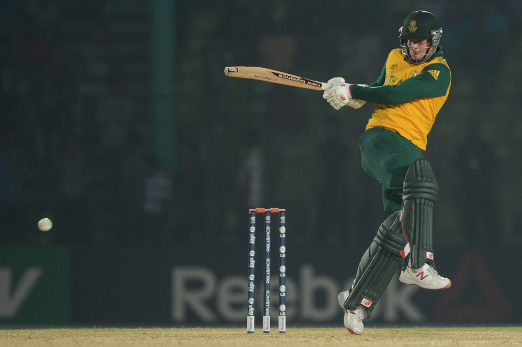 south africa cricketer david miller plays a shot during the icc world twenty20 tournament 039 s warm up cricket match between pakistan and south africa at the khan shaheb osman ali stadium in fatullah photo afp