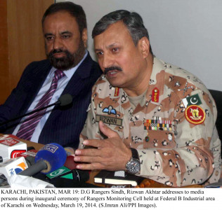 karachi law and order rangers dg blames limited powers for poor rate of success