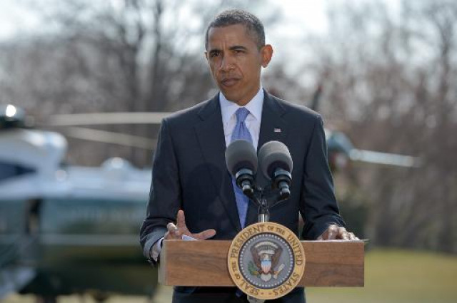 us president barack obama speaks on the situation in ukraine on the south lawn of the white house on march 20 2014 photo afp us president barack obama speaks on the situation in ukraine on the south lawn of the white house on march 20 2014 photo afp