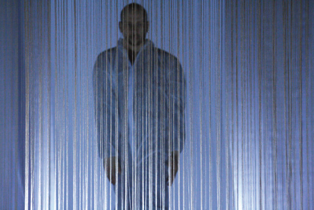 the performers synced their movements with the variations of audio levels as they moved around an audio device placed on the stage photo athar khan express the performers synced their movements with the variations of audio levels as they moved around an audio device placed on the stage photo athar khan express