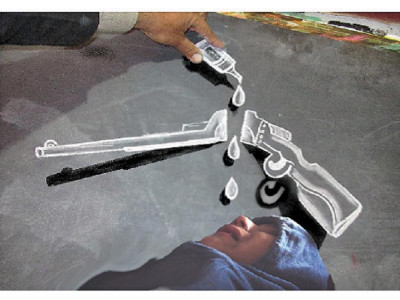 chalking it out art teacher transforms blackboard into canvas chalking it out art teacher transforms blackboard into canvas