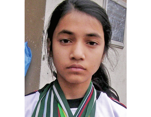 at the tender age of 11 and with seven gold medals alishba dreams of becoming world champion