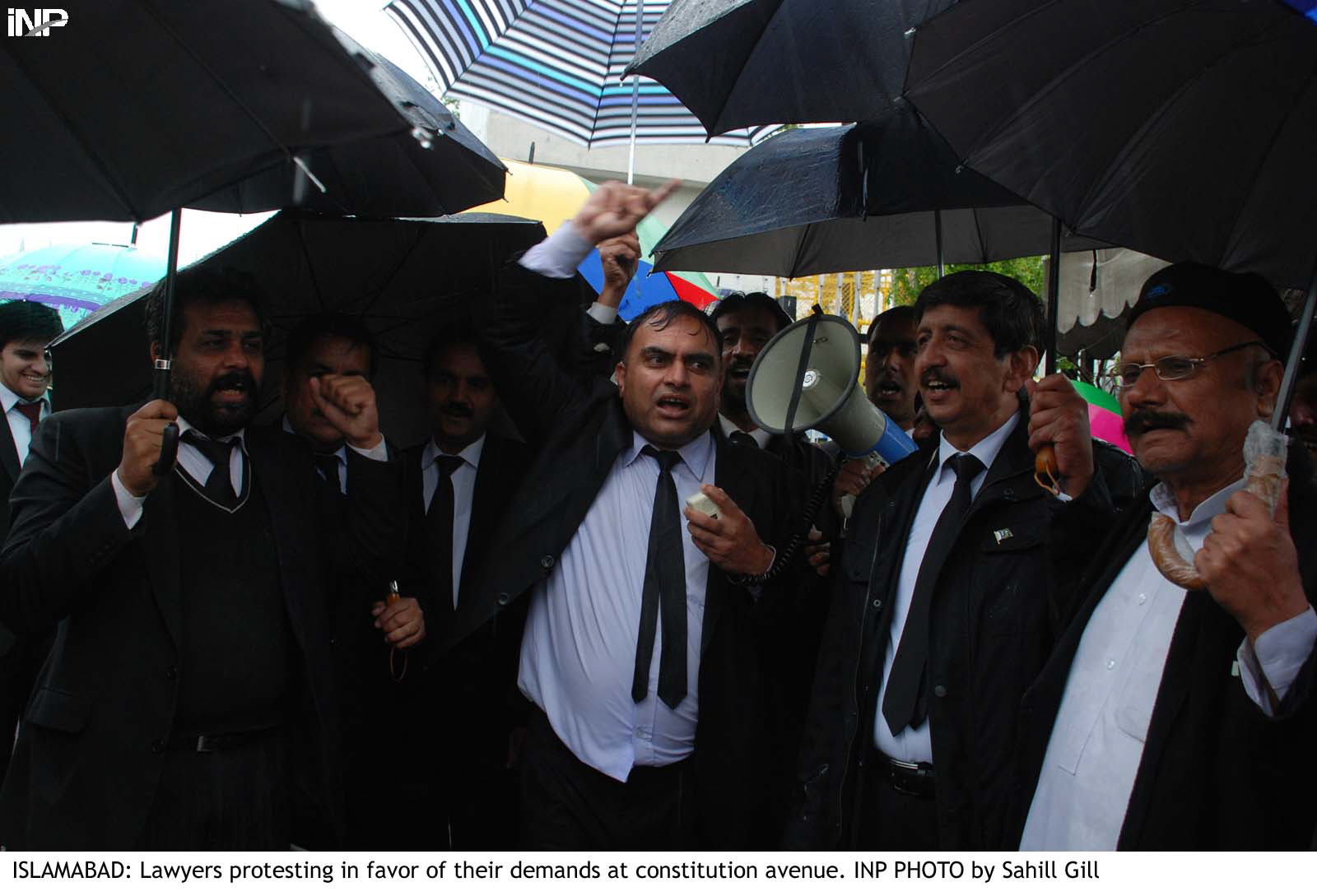 the lawyers protested on constitution ave on march 24 2014 blocking the way to the parliament house photo inp
