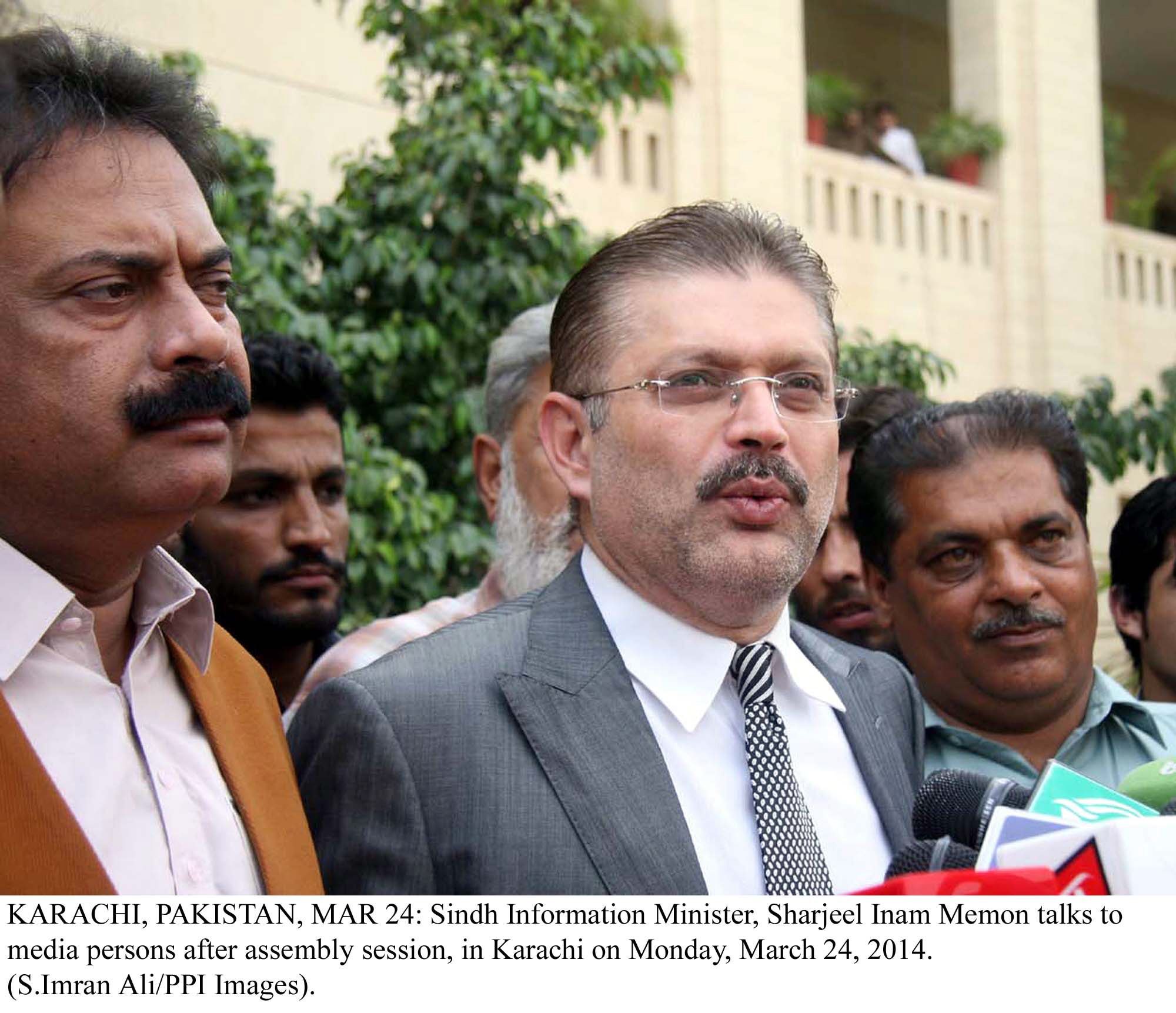 quot the mqm has been an ally to the ppp in the past and there would be no harm if they once again decide to join the treasury benches quot sharjeel inam memon photo ppi