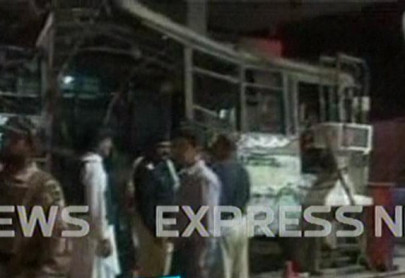 hazardous explosion one killed in cng cylinder blast in karachi