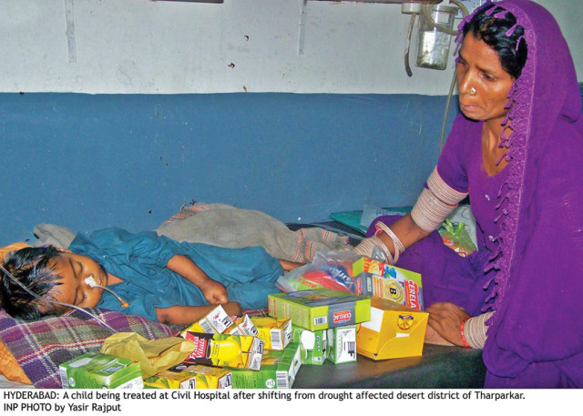more children are being admitted into hospitals in thar that still await doctors photo inp more children are being admitted into hospitals in thar that still await doctors photo inp