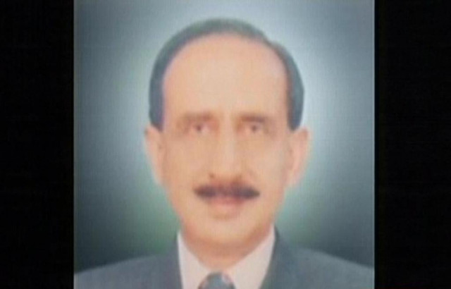 express news screengrab of pml n candidate colonel retd shujah ahmad khan express news screengrab of pml n candidate colonel retd shujah ahmad khan