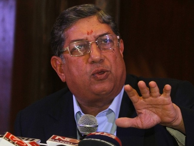 board of control for cricket in india president n srinivasan photo reuters