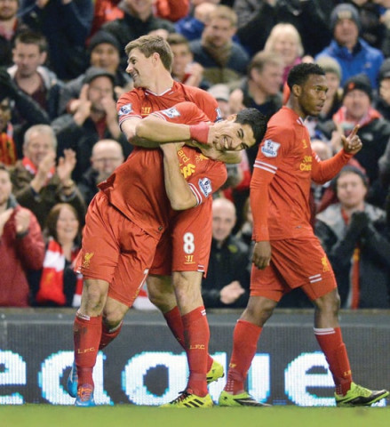 gerrard 039 s superb 39th minute free kick broke the deadlock and sturridge doubled the hosts 039 lead early in the second half only for ki s late header to leave liverpool hanging on photo afp gerrard 039 s superb 39th minute free kick broke the deadlock and sturridge doubled the hosts 039 lead early in the second half only for ki s late header to leave liverpool hanging on photo afp