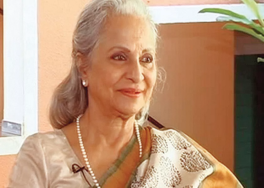 bollywood actor waheeda rehman shared memories of her relationship with late actor nanda photo file bollywood actor waheeda rehman shared memories of her relationship with late actor nanda photo file
