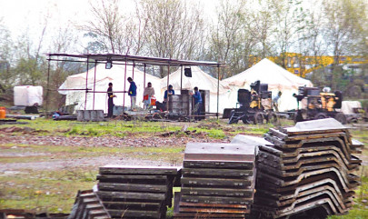 nation s pride labourers camp to be set up on parade ground