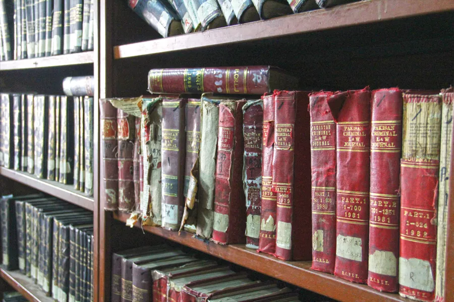 the judicial library set up for the judges of the sindh high court holds the entire collection of cases from as early as the 1800s photo ayesha mir express the judicial library set up for the judges of the sindh high court holds the entire collection of cases from as early as the 1800s photo ayesha mir express