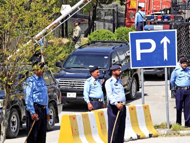 pervez musharraf is driven out of the special court after his indictment photo reuters pervez musharraf is driven out of the special court after his indictment photo reuters