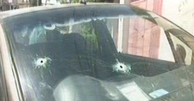 express news screengrab showing the car that the students were in when they were attacked express news screengrab showing the car that the students were in when they were attacked