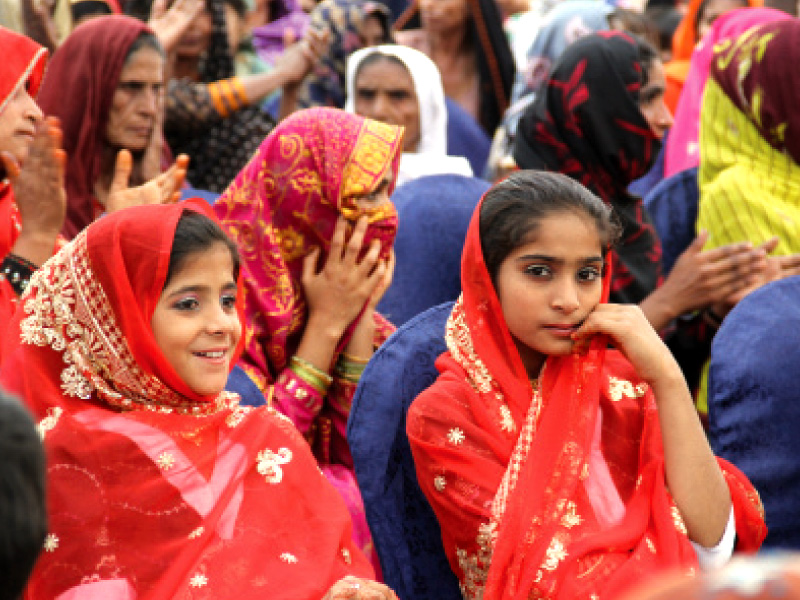 the speakers at a seminar on underage marriages urged the government present the bill in the assembly so the practice can be stopped even a religious scholar endorsed these views photo file