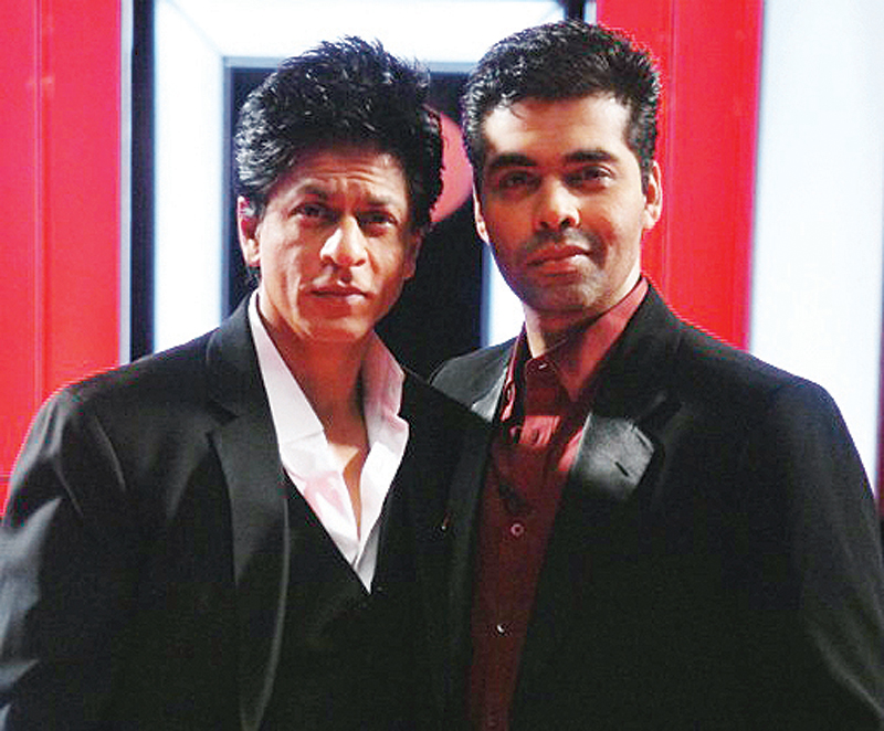 this is the first time shahrukh will be skipping koffee with karan is it possibly because of salman khan s appearance on the show photo file