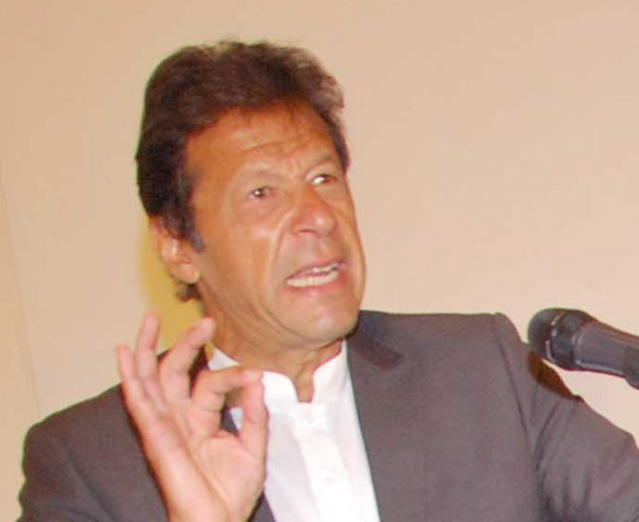pakistan tehreek e insaf chief imran khan photo riaz ahmed pakistan tehreek e insaf chief imran khan photo riaz ahmed