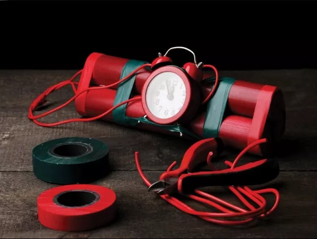 up to six children were playing with a toy that they had found from the garbage photo file