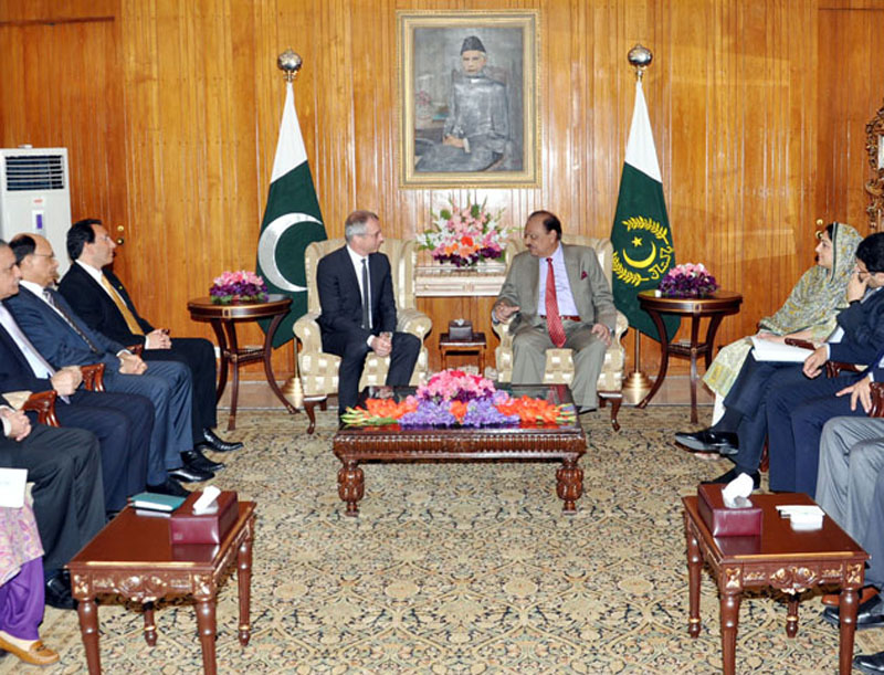 president mamnoon hussain in ameeting with the delegation of vimpelcom limited a global provider of telecommunication services on thursday april 3 2014 photo pid